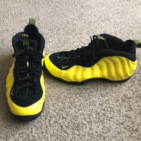 electric yellow foamposites